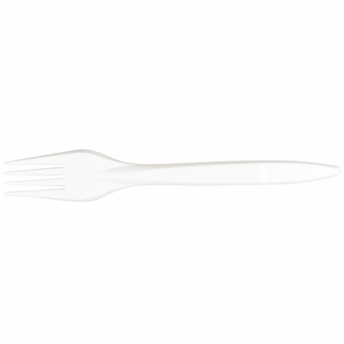 Reusable Forks 8 pieces White